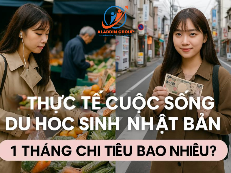 Thực tế cuộc sống du học sinh Nhật Bản: 1 tháng tiêu bao nhiêu tiền?