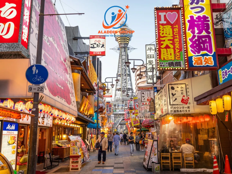 Osaka – Thành phố cảng năng động với mức chi phí sinh hoạt hợp lý cho du học sinh.