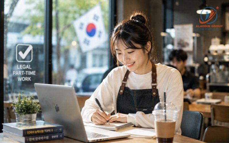 Cảnh báo hậu quả làm thêm chui cho du học sinh đang thắc mắc visa D2 có được đi làm không.