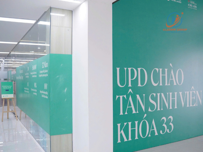 Không gian trường thoáng mát, sạch sẽ